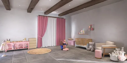 Chambre de bébé fille 