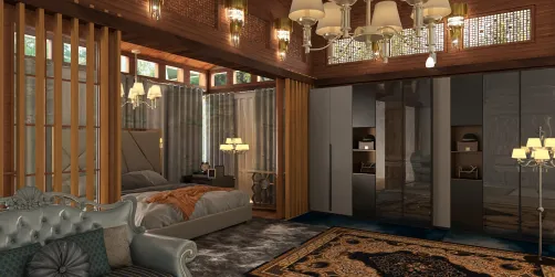 Japanese traditional Bedroom