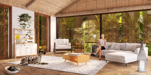 Boho modern room 