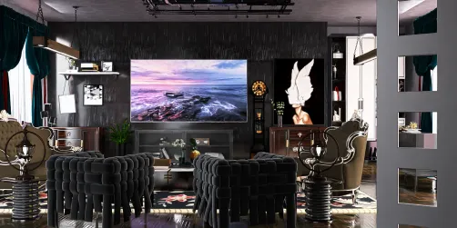 black moody living 