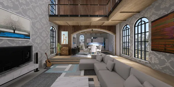 Professional interior design created with Homestyler 3D design software