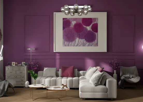 purple colour palette base  Design Rendering