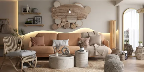 Bohemian Living Room 