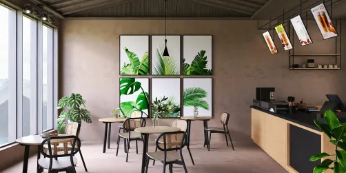 small coffee shop 
