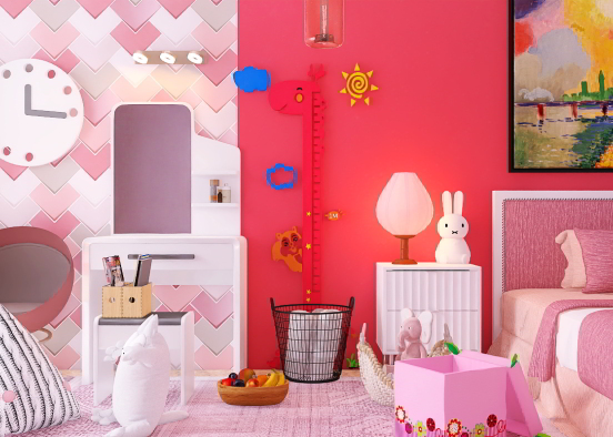 pinkie room Design Rendering
