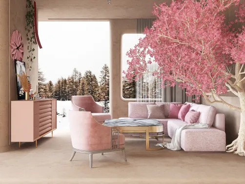 Pink Cherry Blossom Den