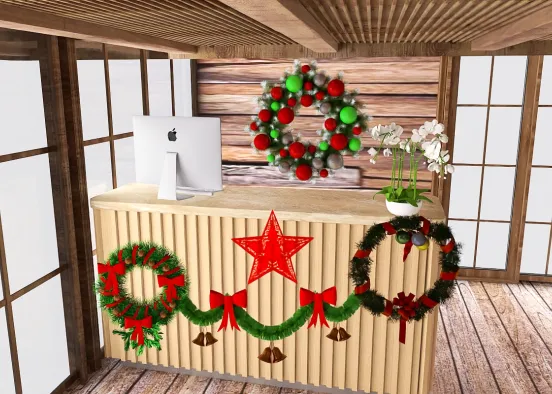 # The Alpine Ski Lodge 3D Room Design  Renderização de Design
