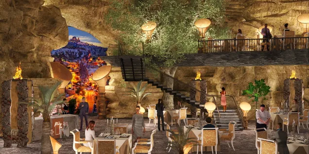 Egypt Cave Restaurant 🍽 🌴