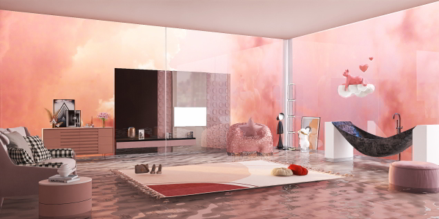 Pink room 🌸🐙💕