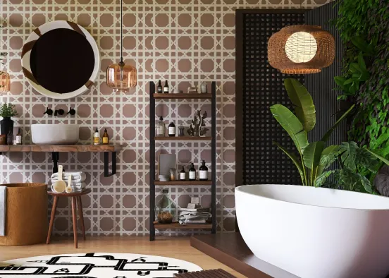 # Patterns , geometry and chemistry Renderização de Design
