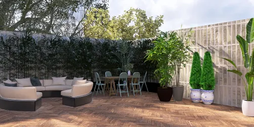 ma première décoration de jardin ou exte