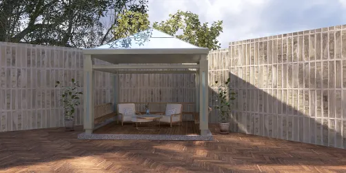 Outdoor seating area!