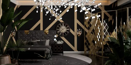 Black and gold for the New Year
