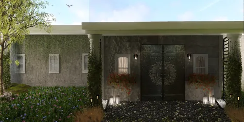 Rammed Stone Home