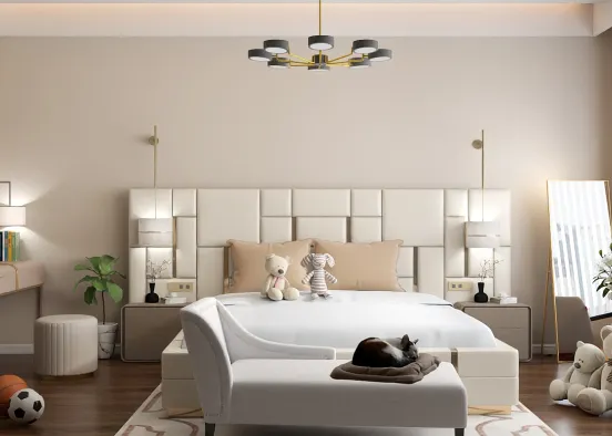 Bedroom Design as per your Vision  Design Rendering