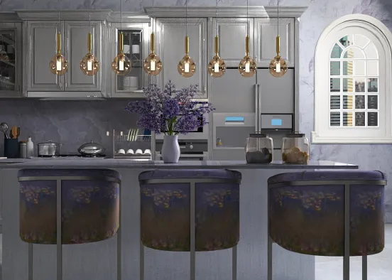 # Monet’s Kitchen Визуализация дизайна
