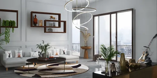 Brownish living room 