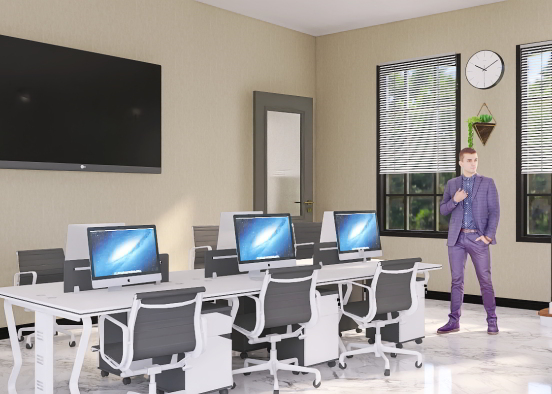 office i want to work  Design Rendering