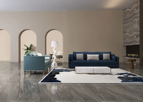 Blue living room 💙 1989 Taylor's Version  Design Rendering