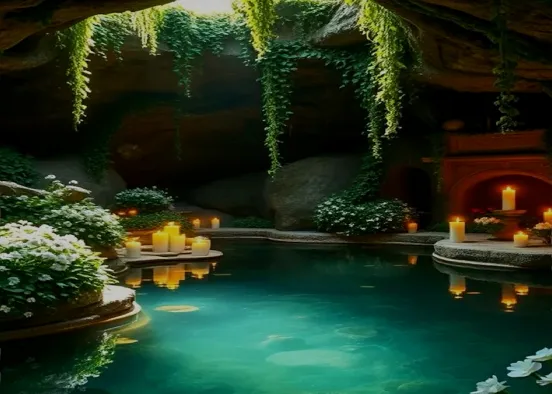 # The Enchanted Pool Визуализация дизайна