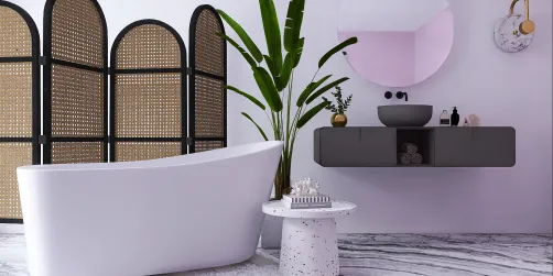 bathroom in blackpink mv 'shut down'