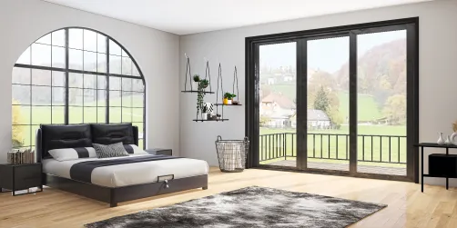Modern Mansion Bedroom