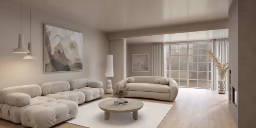 Japandi living room