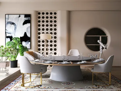 The Modular Elegance of Dining