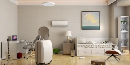 A cool bedroom design