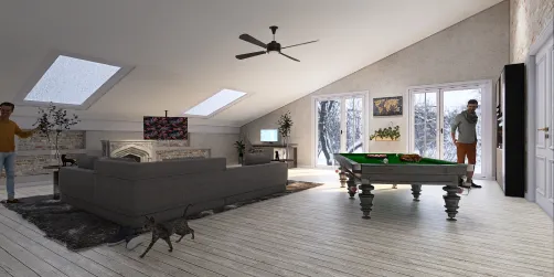 2nd story living space
