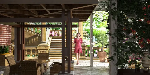 Garden tuscany