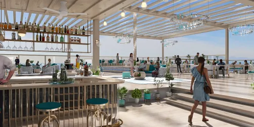 Come enjoy the atmosphere at The Sea View