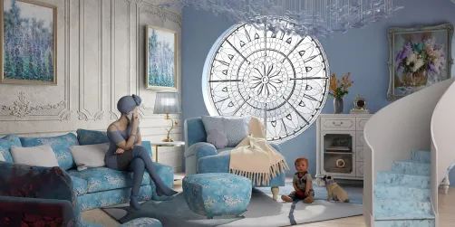 Blue room