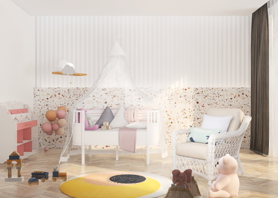 baby room ❤ Design Rendering
