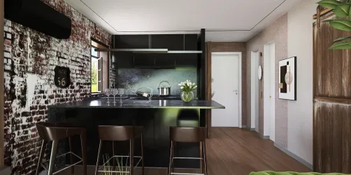 Tiny apartment