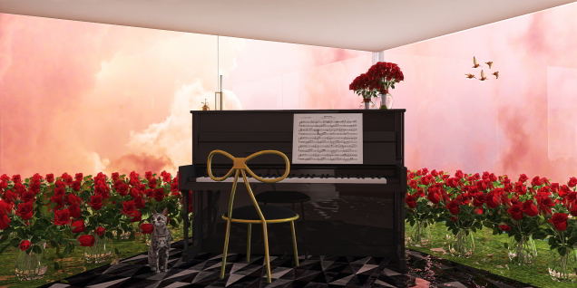 Outside Aesthetic Piano Roses