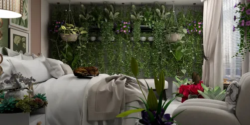 Tropical bedroom 