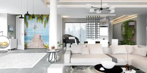 Modern beach villa