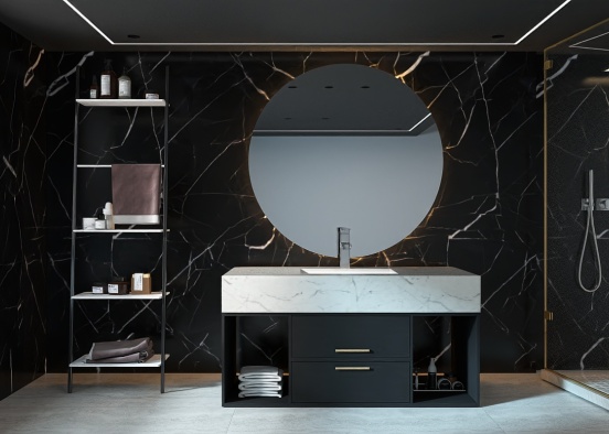 Modern bathroom ✨ Design Rendering