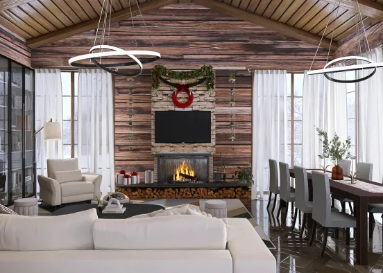 # Cabin coziness Renderização de Design