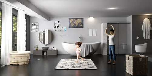 La douche toujours un problème : peur de l’eau 
