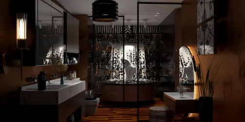 “Bronze Noir Retreat”