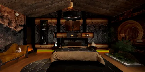 Rustic Burnt Orange feaut.Dark Luxury 