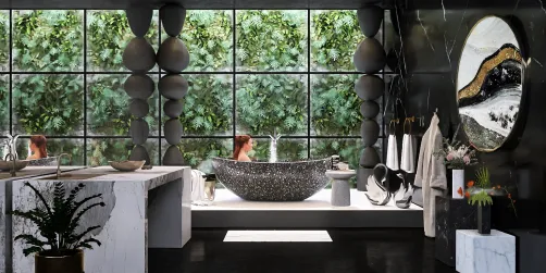 Stone Bathroom 