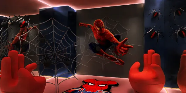 Spiderman Fun Room 