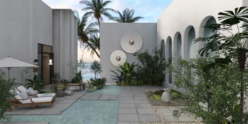 Beachside Courtyard 