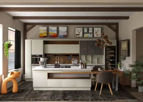 # DREAM KITCHEN Renderização de Design