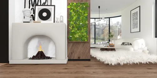 White and wood 