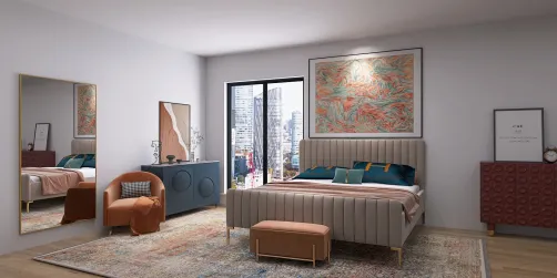 Chic bedroom