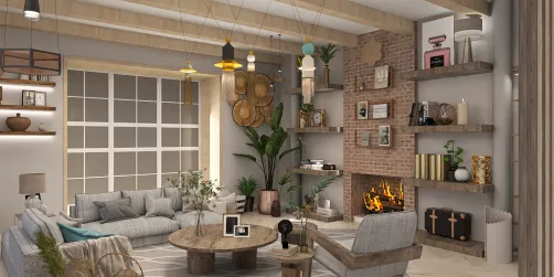 Fireplace room 